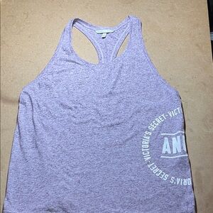 Victoria's Secret Lavender Heather Racerback Tank Size M.